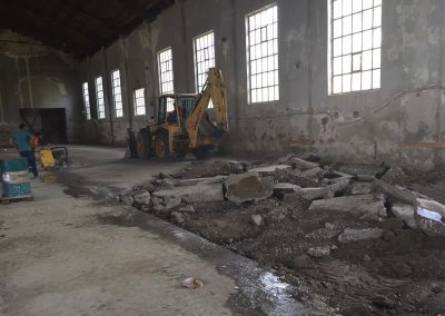 zgrada micanje betona