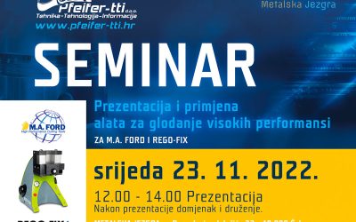 Prezentacija i primjena alata za glodanje visokih performansi